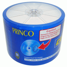 Princo Inkjet Printable CD-R Discs 700MB / 50 Pcs
